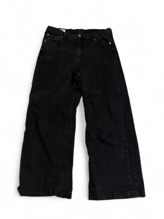 GAP Denim - GAP Black Wide-Leg High-Rise Jeans